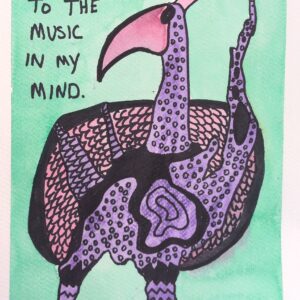 I dance to the music in my mind.