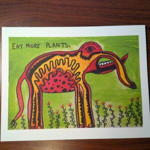 Eat More Plants (Print)